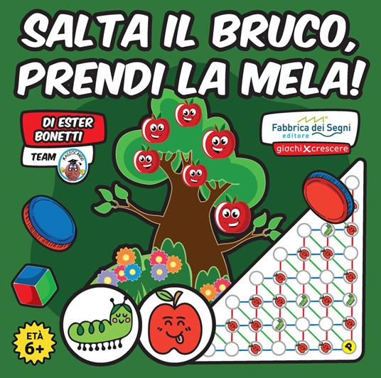 Salta il bruco, prendi la mela! Con Gioco - copertina