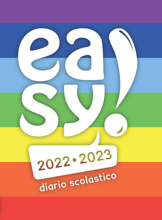 Easy! Diario scolastico 2022-2023 - Manuela Giani - copertina