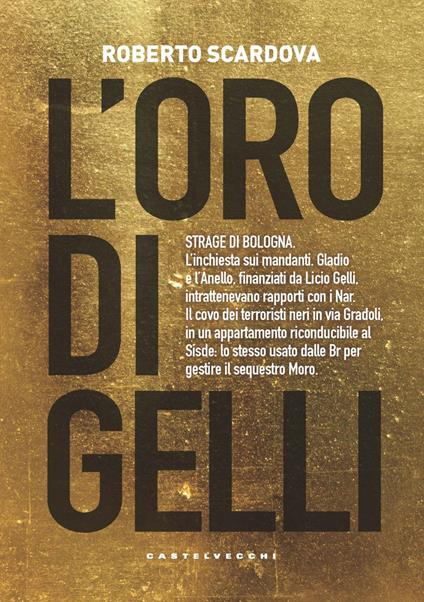 L' oro di Gelli - Roberto Scardova - copertina