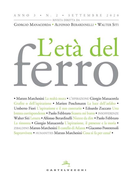 L'età del ferro (2020). Vol. 2 - copertina