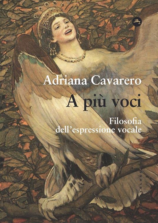 A più voci. Filosofia dell'espressione vocale - Adriana Cavarero - copertina