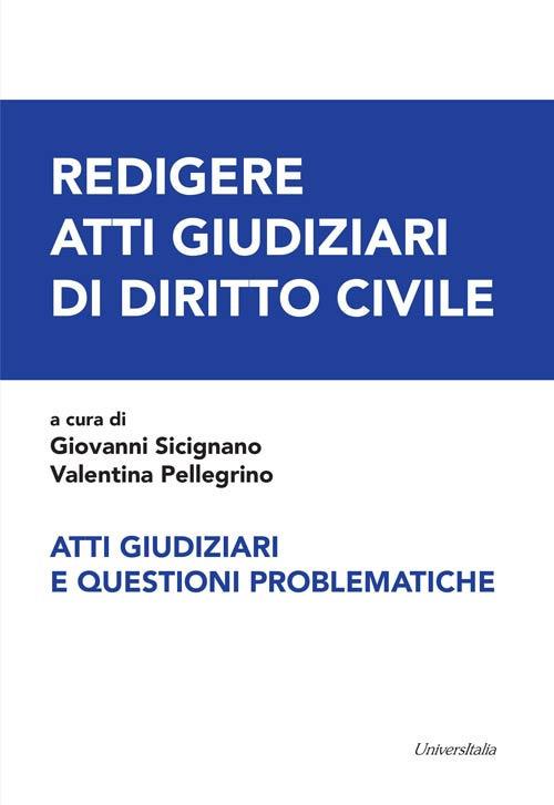Redigere atti giudiziari di diritto civile - copertina