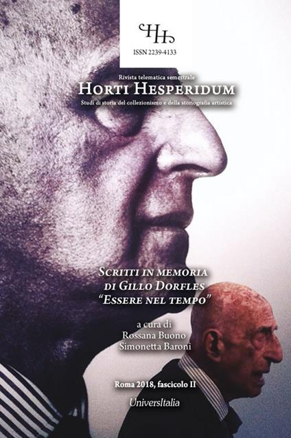 Horti hesperidum. Studi di storia del collezionismo e della storiografia artistica (2018). Ediz. per la scuola. Vol. 2: Scritti in memoria di Gillo Dorfles. «Essere nel tempo». - copertina
