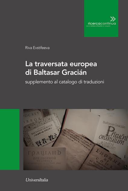 La traversata europea di Baltasar Gracián - Riva Evstifeeva - copertina
