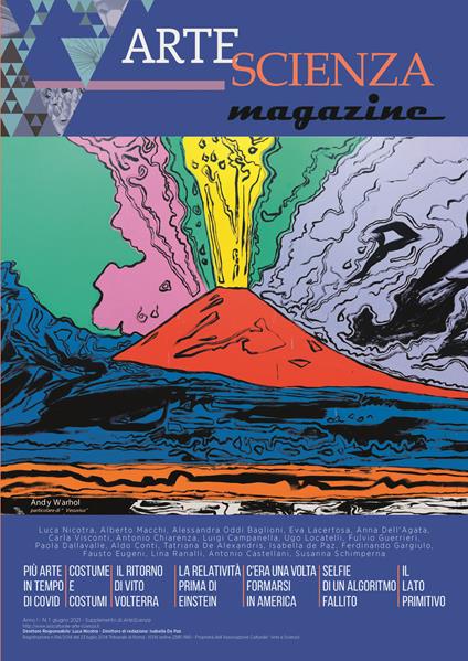 ArteScienza. Rivista semestrale di nuova cultura. Ediz. italiana e inglese (2021). Vol. 1 - copertina