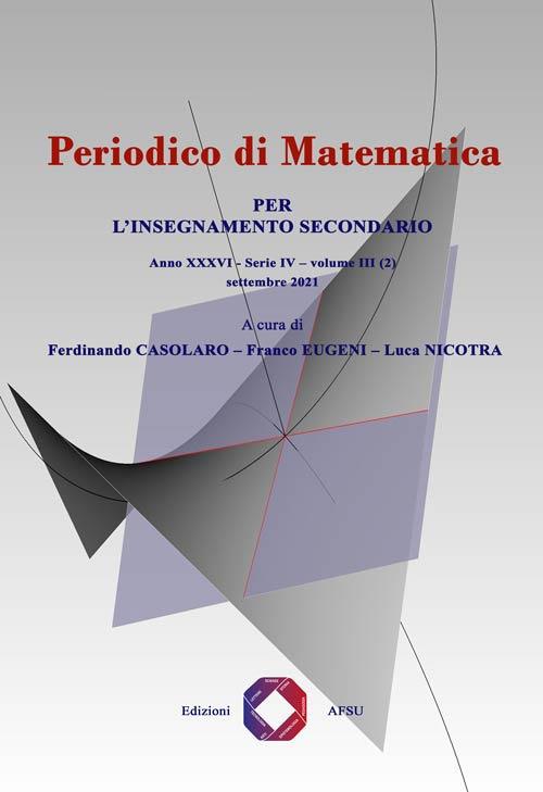 Periodico di matematica. Per l’insegnamento secondario (2021). Vol. 3 - copertina