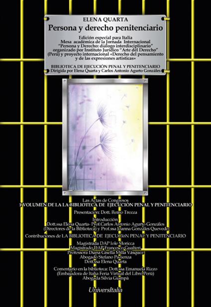 Persona y derecho penitenciario - Elena Quarta - copertina