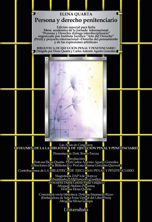 Persona y derecho penitenciario - Elena Quarta - copertina