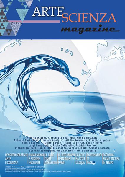 ArteScienza. Rivista semestrale di nuova cultura (2022). Vol. 4 - copertina