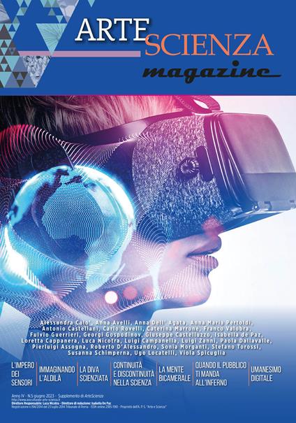 ArteScienza. Rivista semestrale di nuova cultura (2023). Vol. 5 - copertina