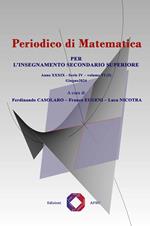 Periodico di matematica. Per l’insegnamento secondario (2024). Vol. 6/2