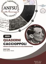 Quaderni Caccioppoli (2025). Vol. 1: Aprile