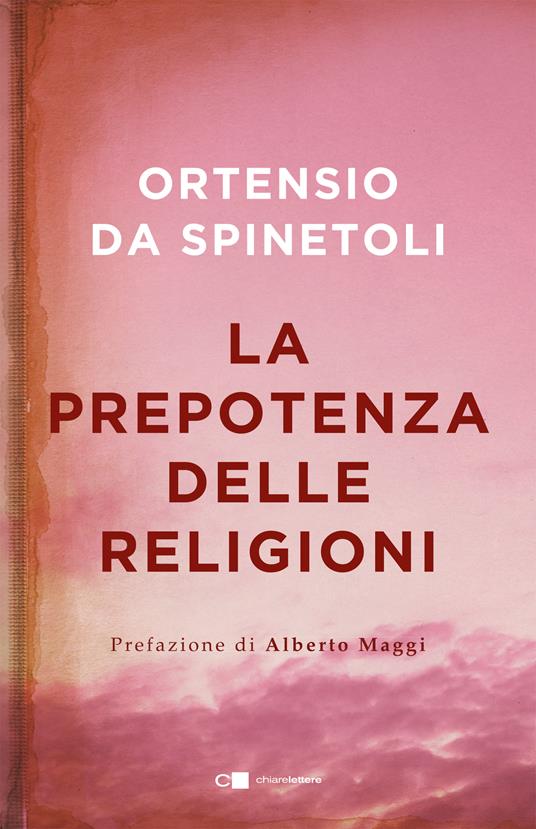 La prepotenza delle religioni - Ortensio da Spinetoli - copertina