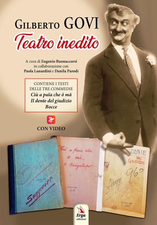 Teatro inedito. Con video fruibili con l’app Vesepia - Gilberto Govi - copertina