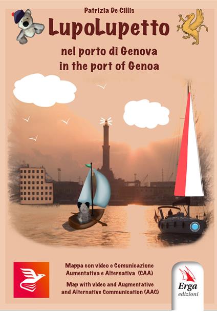 LupoLupetto nel Porto di Genova-In the port of Genoa. Ediz. bilingue - Patrizia De Cillis - copertina