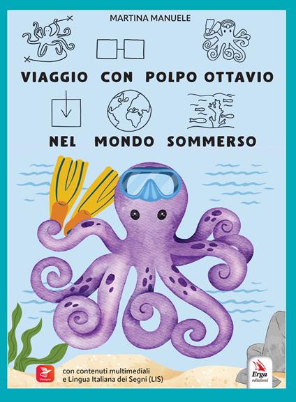 Viaggio con Polpo Ottavio nel mondo sommerso - Martina Manuele - copertina