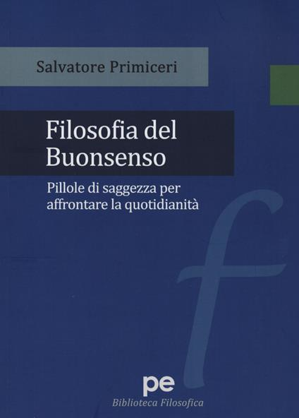 Filosofia del buonsenso - Salvatore Primiceri - copertina