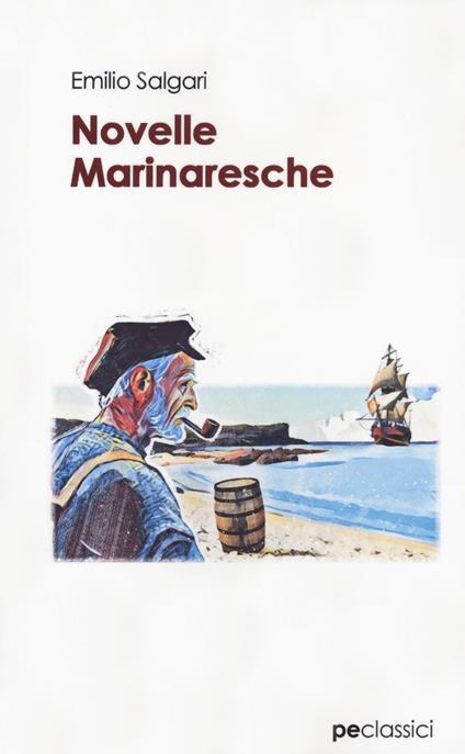 Le novelle marinaresche di mastro Catrame - Emilio Salgari - copertina