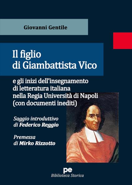 Il figlio di Giambattista Vico - Giovanni Gentile - copertina