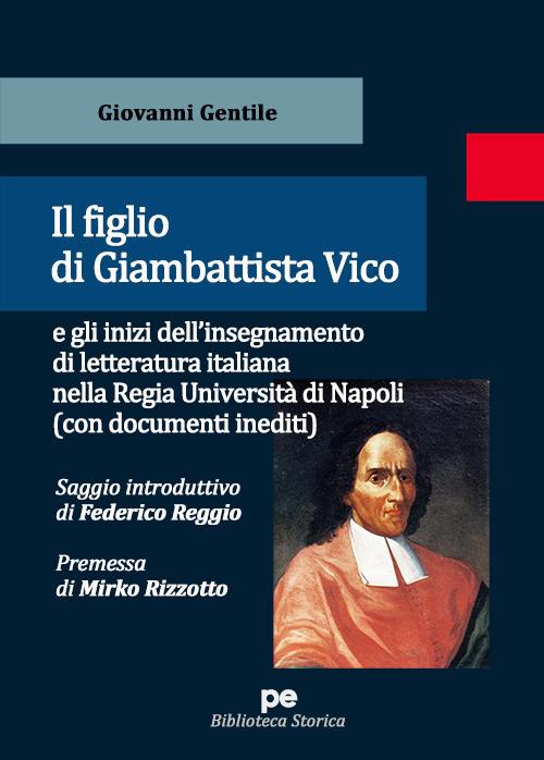 Il figlio di Giambattista Vico - Giovanni Gentile - copertina