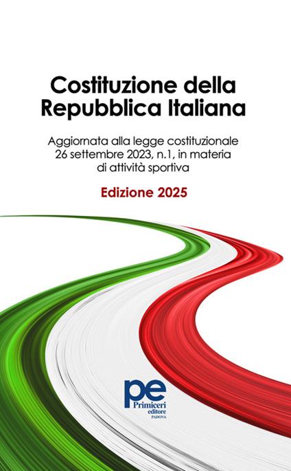 Costituzione della Repubblica Italiana. Ediz. 2025 - copertina