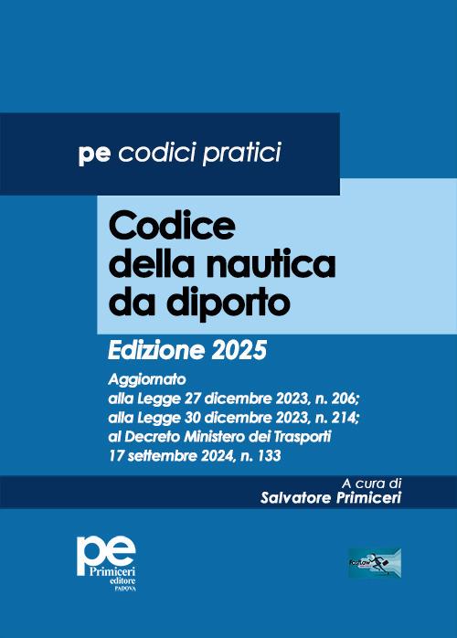 Codice della nautica da diporto 2025 - Salvatore Primiceri - copertina