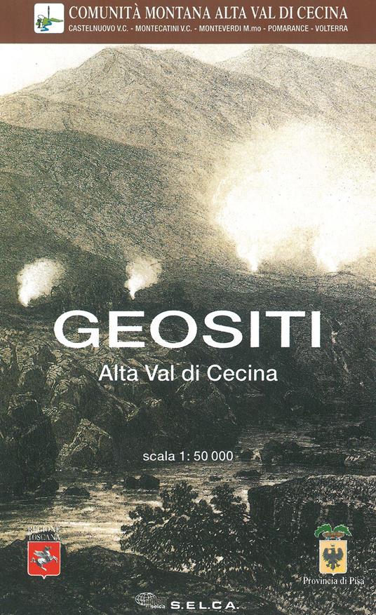 Alta Val di Cecina. Geositi 1:50.000 - copertina