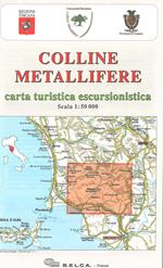 Colline metallifere. Carta turistica escursionistica 1:50.000
