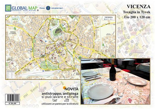 Vicenza (carta in Tyvek cm 200x120) - copertina