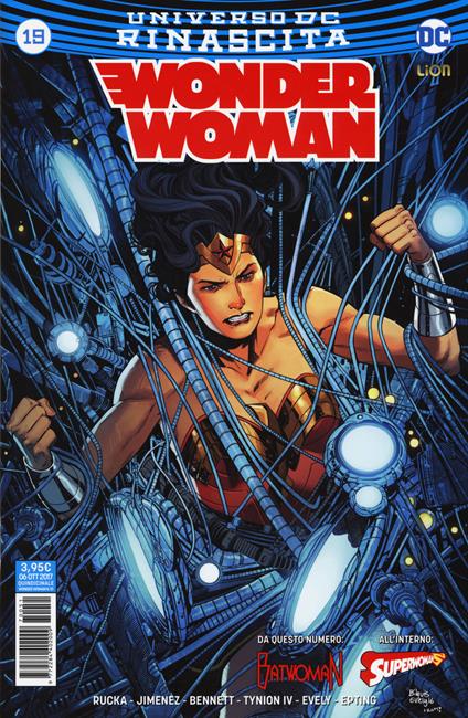 Rinascita. Wonder Woman. Vol. 19 - copertina