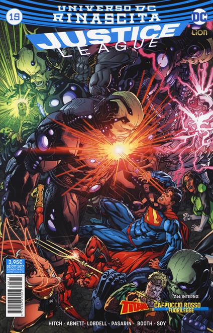 Rinascita. Justice League. Ediz. variant. Vol. 15 - copertina