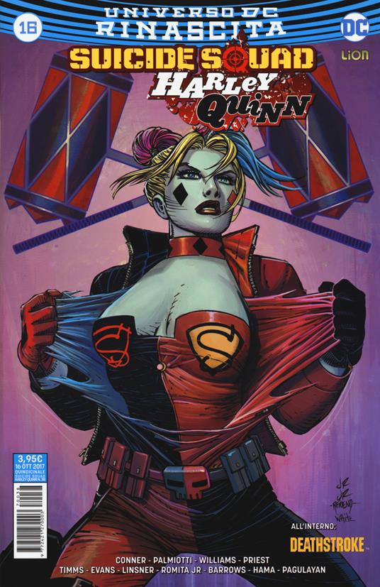 Rinascita. Suicide Squad. Harley Quinn. Vol. 16 - copertina