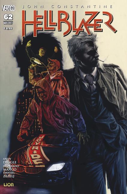 Hellblazer. Vol. 62 - copertina