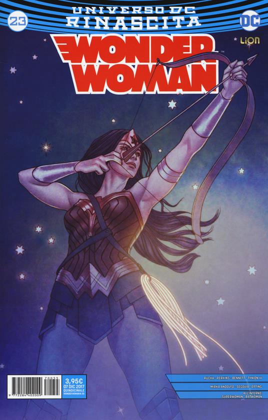 Rinascita. Wonder Woman. Vol. 23 - copertina