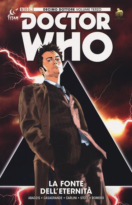 Doctor Who. Decimo dottore. Vol. 3: La fonte dell'eternità - Nick Abadzis - copertina