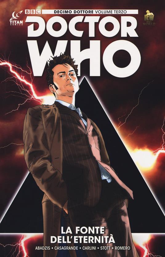 Doctor Who. Decimo dottore. Vol. 3: La fonte dell'eternità - Nick Abadzis - copertina