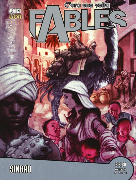 C'era una volta. Fables. Vol. 14: Sinbad - Bill Willingham - copertina