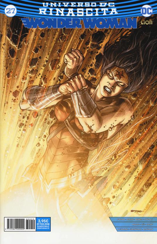 Rinascita. Wonder Woman. Vol. 27 - copertina