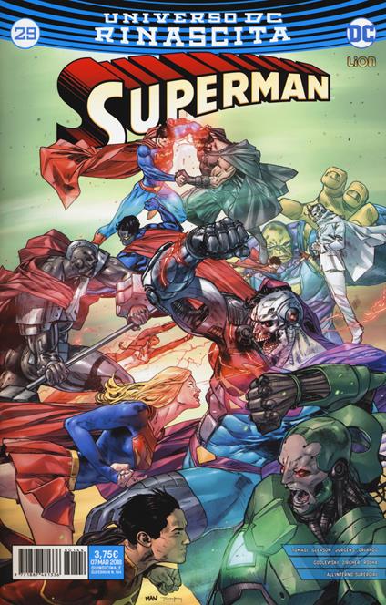 Rinascita. Superman. Vol. 29 - copertina
