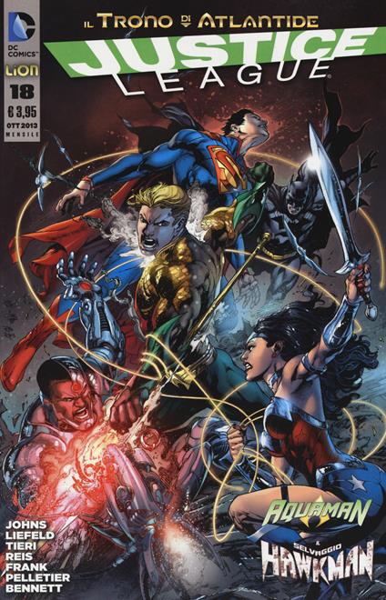 Justice League. Vol. 18 - Geoff Johns - copertina