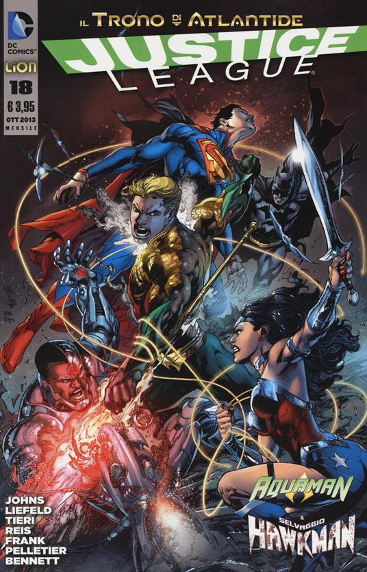 Justice League. Vol. 18 - Geoff Johns - copertina