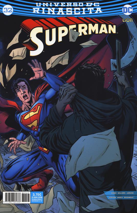 Rinascita. Superman. Vol. 32 - copertina