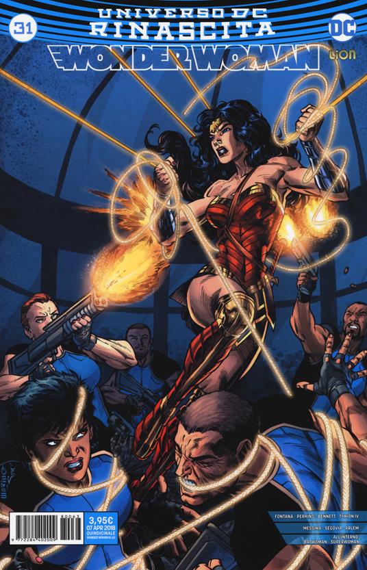 Rinascita. Wonder Woman. Vol. 31 - copertina