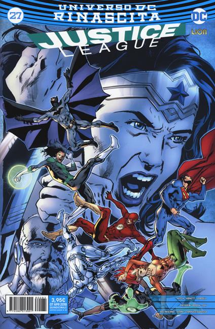 Rinascita. Justice League. Vol. 27 - copertina