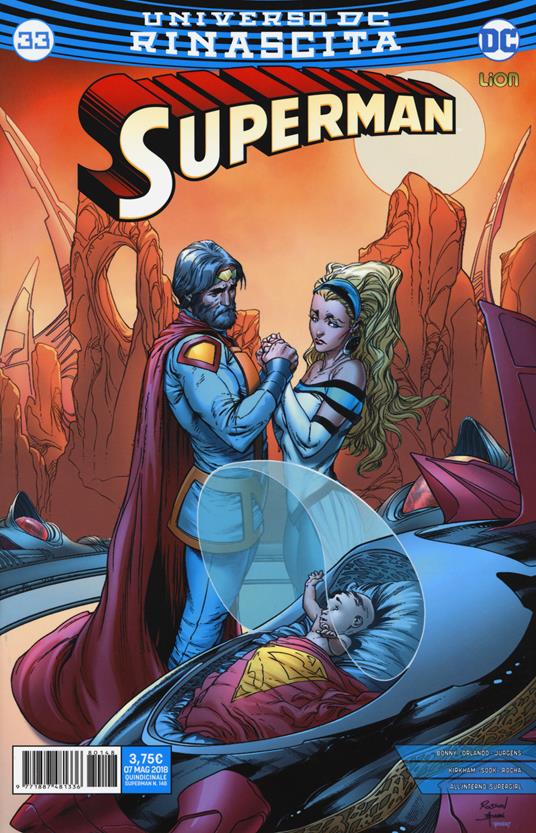 Rinascita. Superman. Vol. 33 - copertina