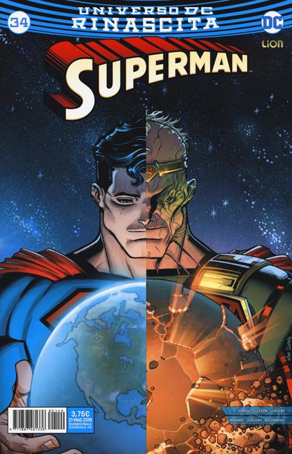 Rinascita. Superman. Vol. 34 - copertina