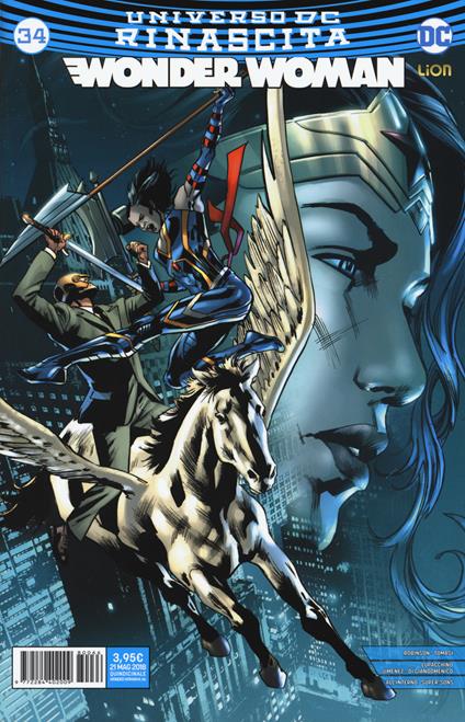 Rinascita. Wonder Woman. Vol. 34 - copertina