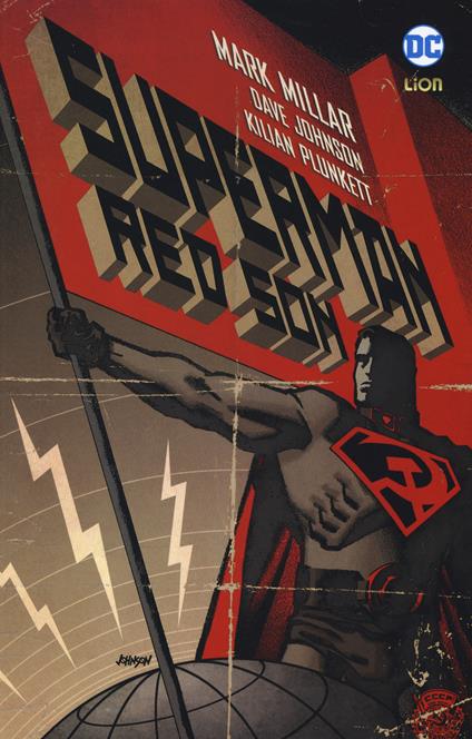 Red son. Superman - Mark Millar,Dave Johnson,Killian Plunkett - copertina