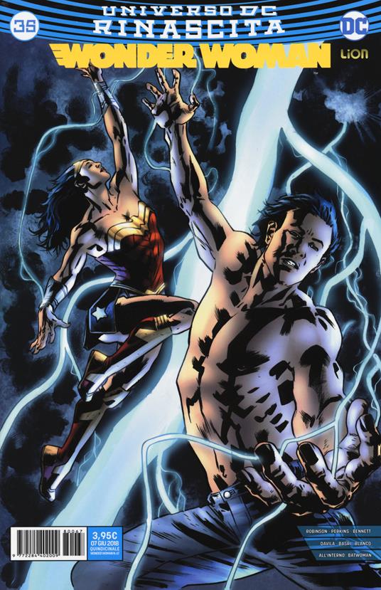 Rinascita. Wonder Woman. Vol. 35 - copertina