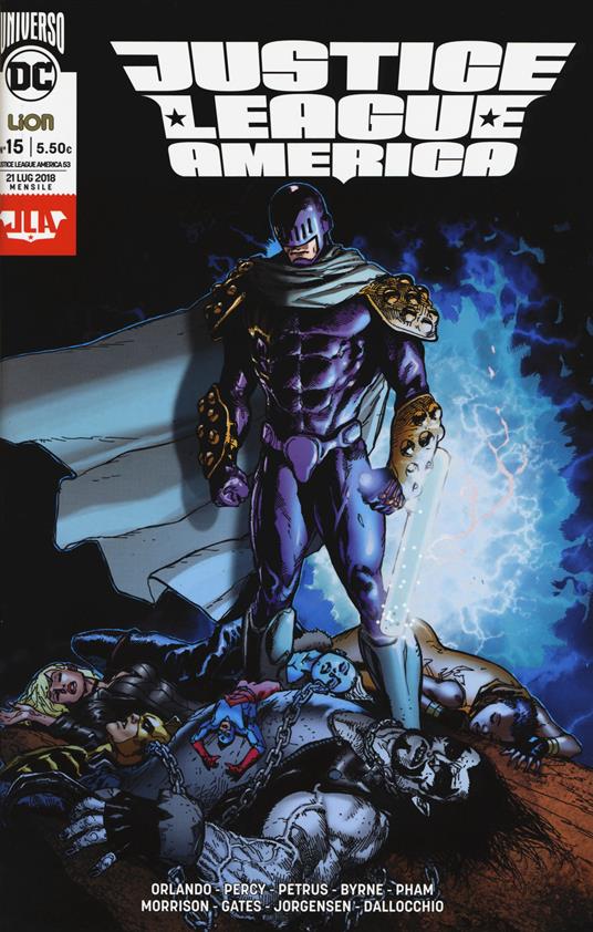 Justice League America. Ediz. jumbo. Con cofanetto. Vol. 15 - copertina